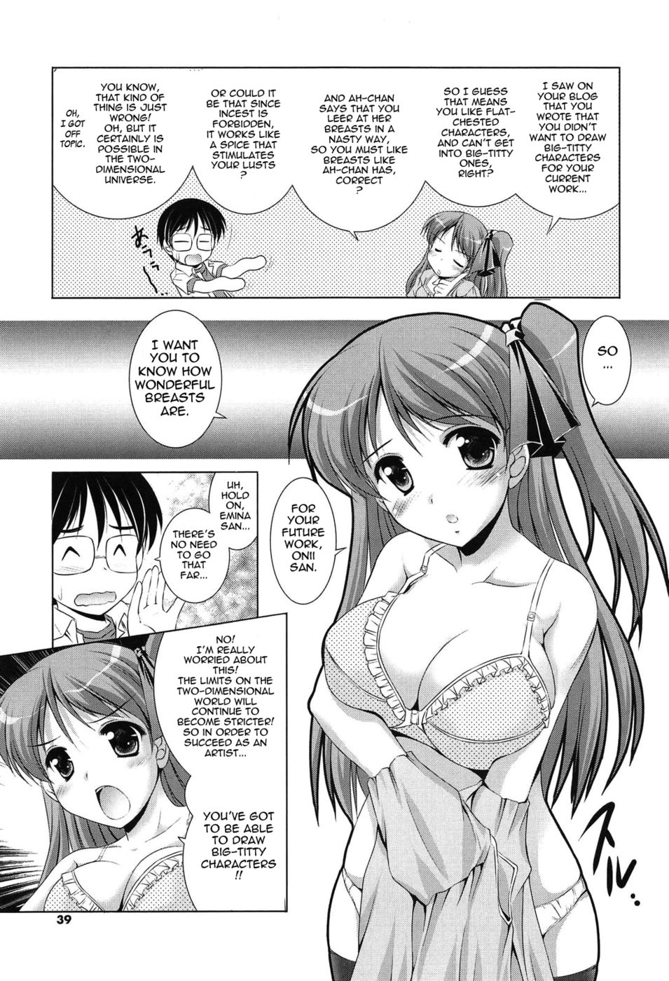 Hentai Manga Comic-Younger Girls Celebration-Chapter 4 - Don't You Like Big Ones?-5